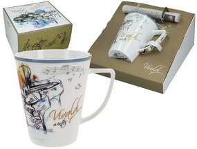 Vivaldi porcelán bögre díszdobozban - 400 ml Négy évszak Tél