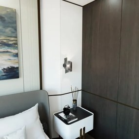 Fali lámpa SPIRAL 1xG9/8W/230V fekete