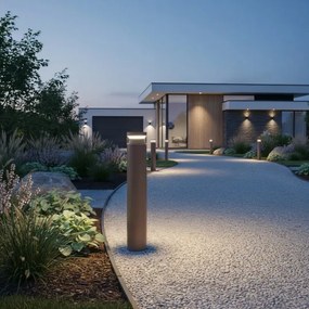 Ideal Lux - LED Kültéri lámpa BOEING LED/14W/230V átm. 70 cm IP65 barna