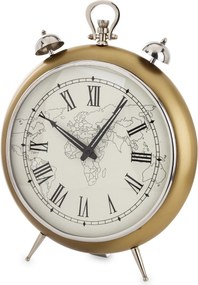 Álló Óra Arany Térkép Retro Dekoráció Loyd Collection