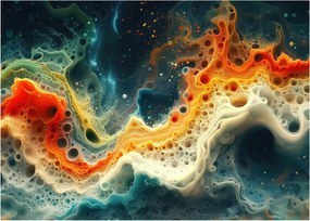 Üveg kép - Modern absztrakció (70x50 cm)