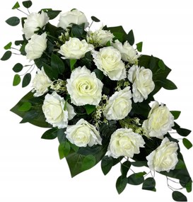 Csokor Nád Kompozíció Sír Temető Művirágok