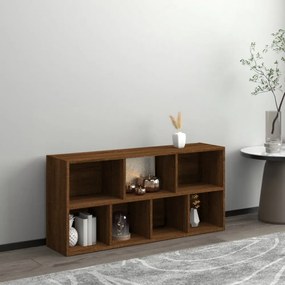 barna tölgy színű könyvszekrény 50 x 25 x 106 cm