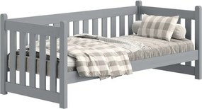 Swen gyerekágy 80x180 cm fiókokkal - szürke