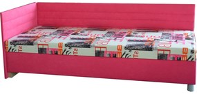 Egyszemélyes ágy (dívány) 90 cm Emil 2 (habszivacs matraccal) (B). 774237