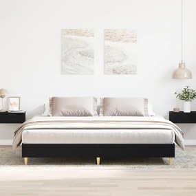 Ágykeret Musta tammi 200 x 200 cm Faanyag