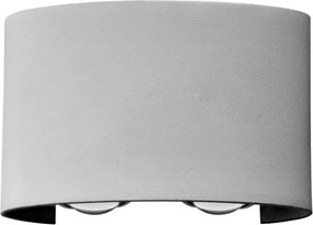 ITALUX OWL-6650-2-WH-3K ORTELO Modern Kültéri Fali Lámpa Fehér LED IP54