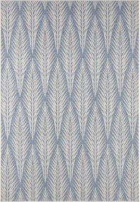 Kültéri szőnyeg teraszra 230x330cm szizál, kék-krém