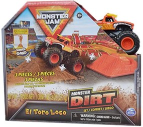 Spin Master Monster Jam: Monster Dirt El Toro Loco játékszett - kinetikus homokkal (6063294)
