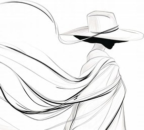 Poszter 90x90cm Eltűntél a sarkon túl