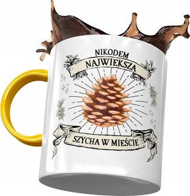 Sárga Bögre Nikodémus Nikosia Kollégák Ajándék Nyomtatott Fotóval