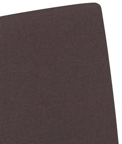 Étkező Székek 2 pcs sötétbarna 57 x 67 x 95 cm szövet