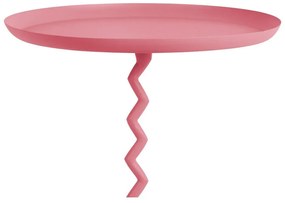 Fém kerek tárolóasztal ø 44 cm Zig Zag – Leitmotiv