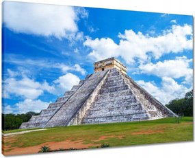 Vászonkép 70x50 Kukulkán piramis Mexikó
