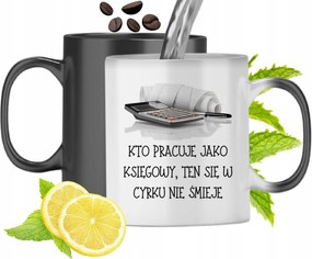 Mágikus Bögre Könyvelőnek Színváltós, fényképes nyomattal