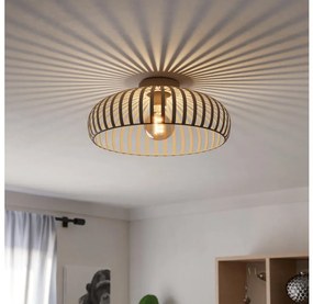 Eglo 901747 - Mennyezeti lámpa MOGANO 1xE27/40W/230V átm. 43 cm krémes