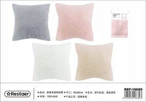 Párnahuzat 45x45cm puha és kellemes