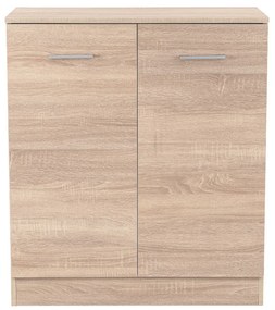 Miami komód 2 ajtós 80x92 cm sonoma tölgy-sonoma tölgy