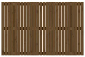mézbarna tömör fenyőfa fali fejtámla 166 x 3 x 110 cm