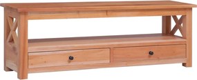 vidaXL tömör mahagóni TV-szekrény 120 x 30 x 40 cm