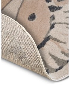 Bézs gyerek szőnyeg ø 100 cm Lion – Hanse Home