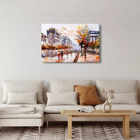 Kép - Városi élet (90x60 cm)
