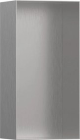 Hansgrohe XtraStoris Minimalistic, fali fülke 300x150x100mm, szálcsiszolt rozsdamentes acél, HAN-56070800