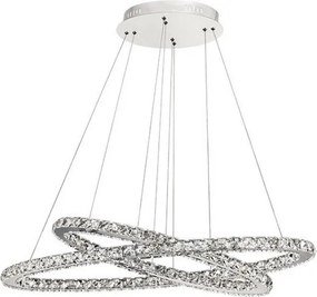 NOVA LUCE 7403002 CELINE Kristály Függesztett Lámpa LED IP20