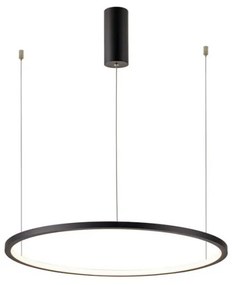 Italux Vinola PND-56135B-080RPP-BK-3KS4K-TRDIMM Függőlámpa 1x48W/LED 3000K|4000K 3840lm IP20