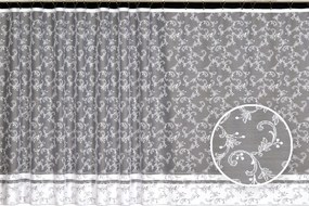 Mg Függöny jacquard Z030 Fehér 250x160cm M szalag