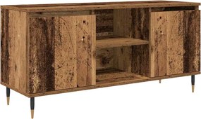 vidaXL TV szekrény Öreg fa 104 x 35 x 50 cm Faanyag