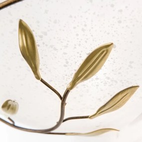 Orion WA 2-943/1 - Fali lámpa LUCA 1xE27/60W/230V bronz/patinás