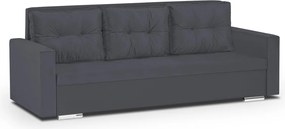 FELIX Háromszemélyes kinyitható kanapé Sötétszürke