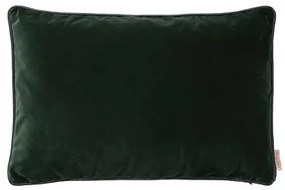 Velvet párnahuzat 40 x 60 cm sötétzöld