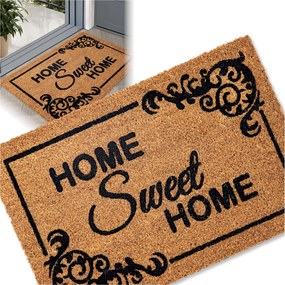 Lábtörlő Kültéri Ajtó Alá 40x60 Belső Gumi Nagy Kókuszszőnyeg