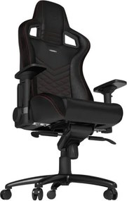 Noblechairs Gamer szék EPIC PU Bőr fekete, piros