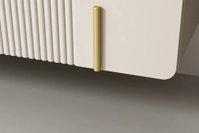 Malmi fali komód 150 cm - kasmír / arany