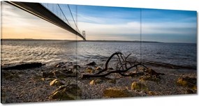 Festmények 120x60 Csendesen a híd alatt