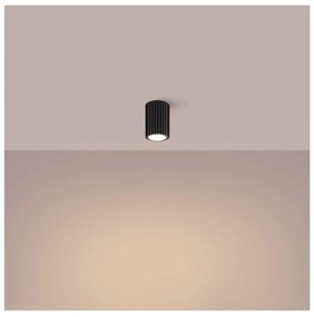 Fekete spotlámpa Gleam – Sollux