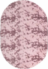vidaXL poros rózsaszín hosszú szálú NAVARRA bozontos szőnyeg 300x200cm
