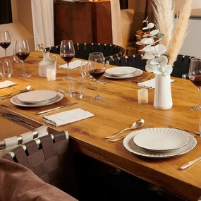 Mäser 18-részes étkészlet OSITA WHITE