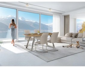 Étkezőasztal 160×90 cm, Tölgy Furnér. HT-W1515 OAK