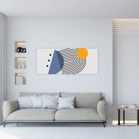 Kép - Minimalista absztrakció N⁰2 (120x50 cm)