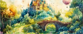 Kép - Mesebeli kastély (120x50 cm)