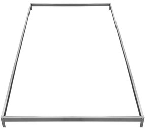 Gardebruk M4 polikarbonát kerti üvegház alappal, 250x190x195cm, átlátszó