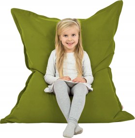 Plüss fekvőpárna XL-es párna Zöld