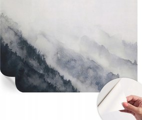 Öntapadós fotótapéta Nappaliba és Hálószobába Hegyi köd 104x70 cm