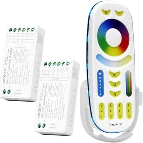 Rgb Led szalag zónavezérlés Rgbw Rgb+cct MiBoxer 2 vezérlő távirányító
