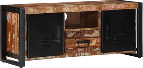 vidaXL tömör újrahasznosított fa TV-szekrény 100x30x40cm