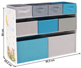 Játékrendszerező Daria 2 (többszínű). 1029676